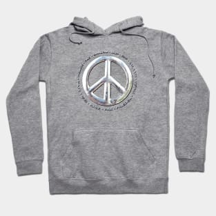 Peace in Any Language Hoodie